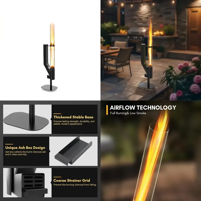 Outdoor Camping Heater - for Pelletizer Patio Heater with Glass