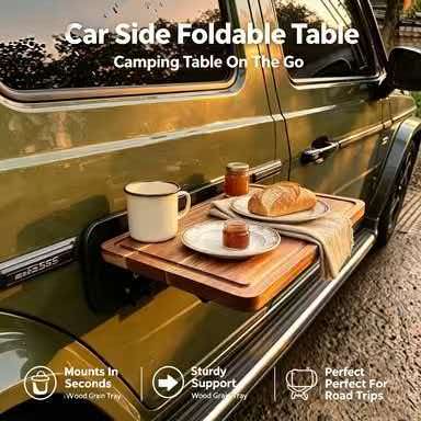 Outdoor Camping Vehicle - Outdoor Camping Picnic Car Side Foldable