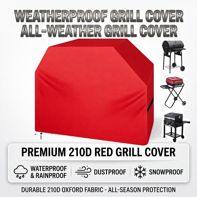 Outdoor Camping Bbq - 210D BBQ Cover Dustproof Waterproof Thickened
