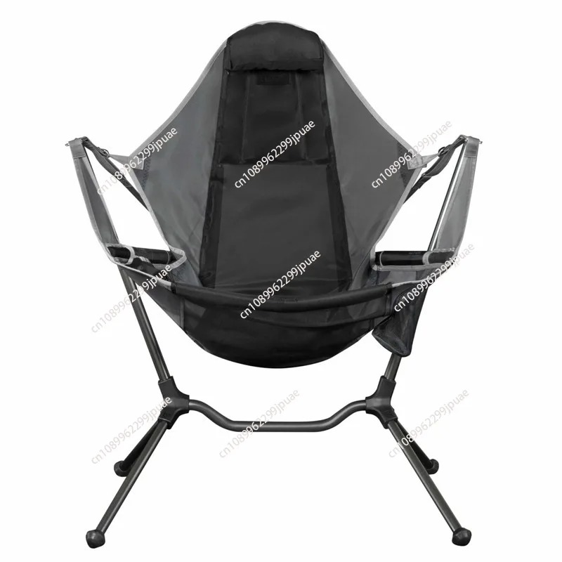 Outdoor Camping Rocker - Portable Outdoor Fishing Chair Swing Rocker