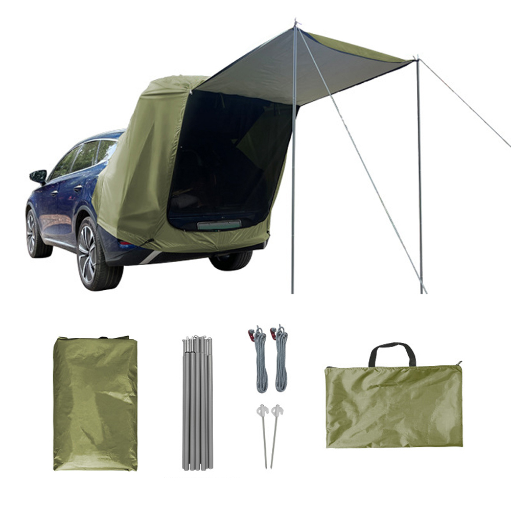 Outdoor Camping Vehicle - Tent Outdoor Car Rear Tent Camping