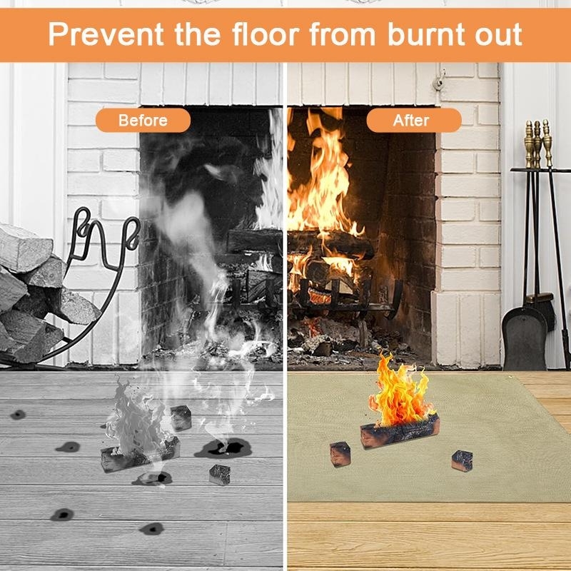 Camping Fireproof Mat Heat Res - Outdoor Camping Bbq 评论和价格