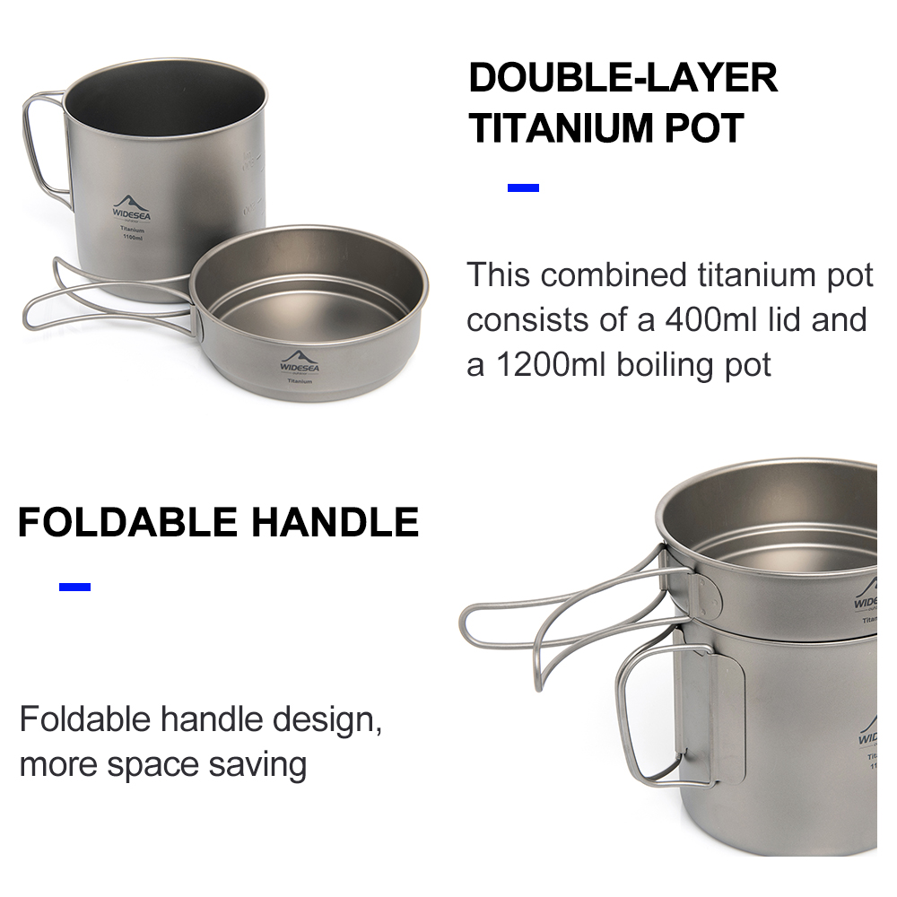 Widesea Ultralight Titanium Ca - Outdoor Camping World 评论和价格