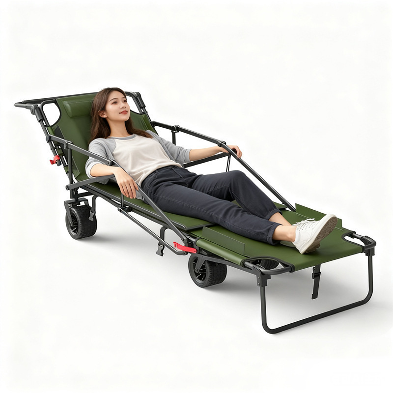 Foldable Camping Wagon with Ta - Outdoor Camping Recliner 评论和价格