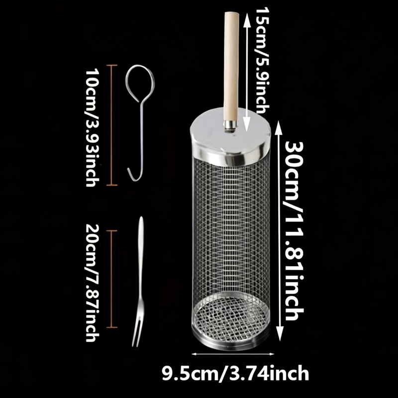 Food Grade Stainless Steel Rou - Outdoor Camping Bbq 评论和价格