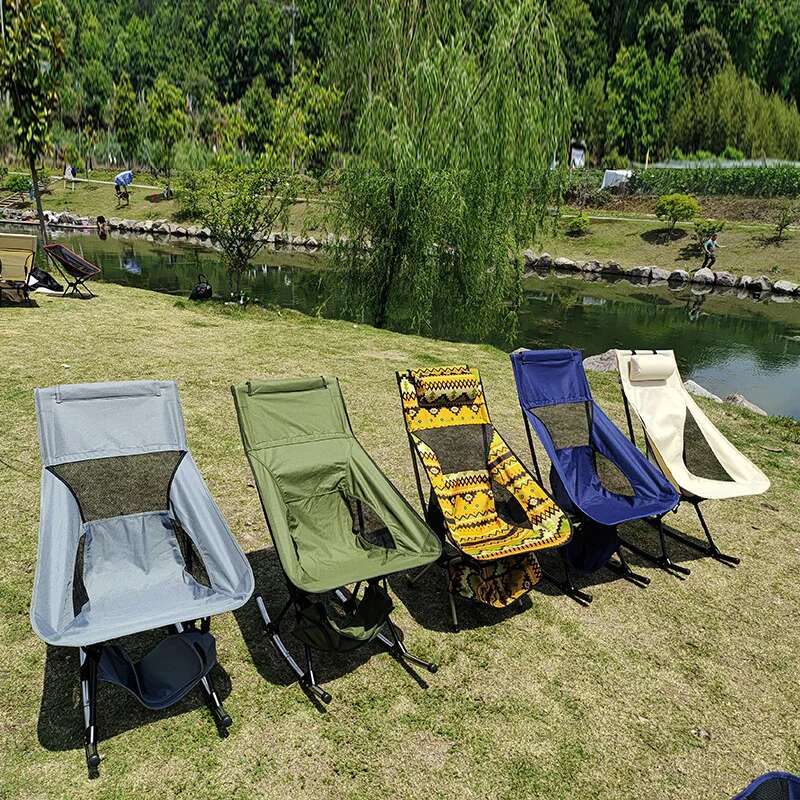 Folding Rocking Camping Chair  - Outdoor Camping Rocker 评论和价格