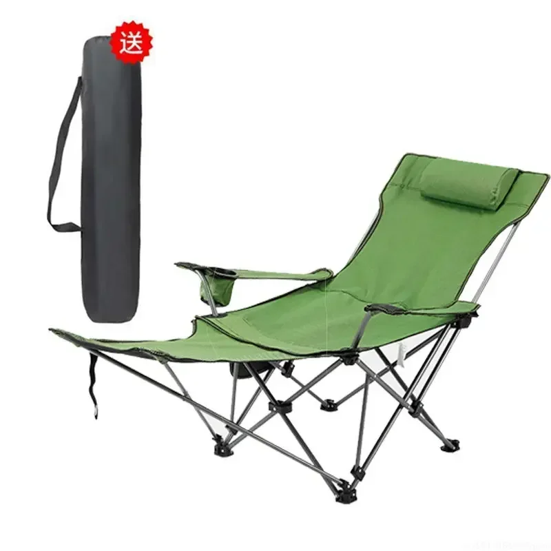 2in1 Outdoor Folding Chair Por - Outdoor Camping Recliner 评论和价格