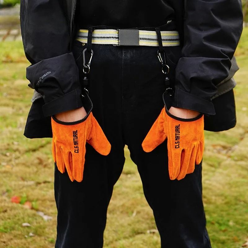 Heat Resistant BBQ Gloves Cowh - Outdoor Camping Bbq 评论和价格
