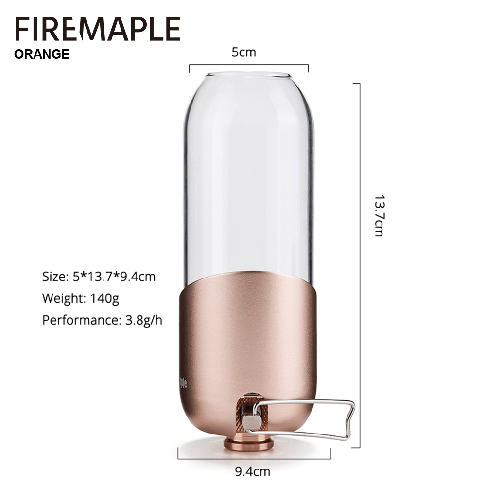 Fire Maple Orange Gas Lantern  - Outdoor Camping Heater For Tent 评论和价格