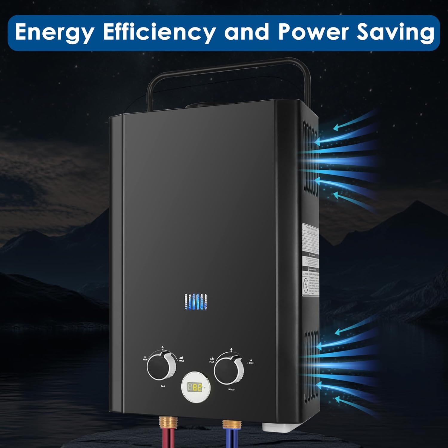 Tankless Water Heater Propane, - Outdoor Camping Heater 评论和价格