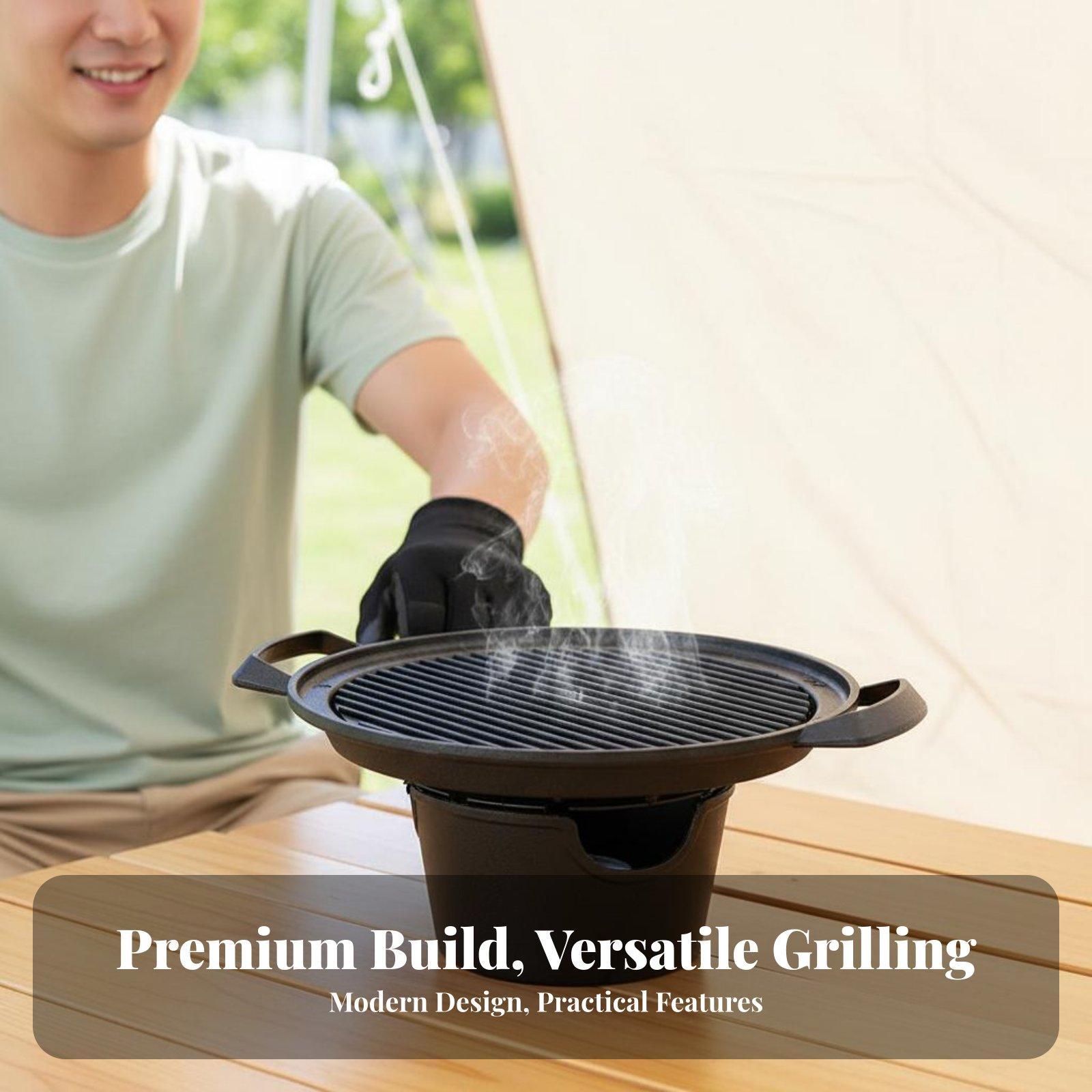 Outdoor Grill Mini Tabletop BB - Outdoor Camping Bbq 评论和价格