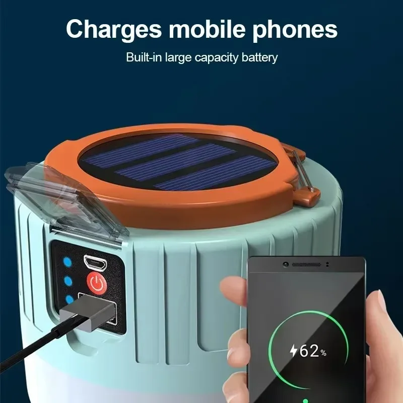Solar Camping Lantern Recharge - Outdoor Camping Bbq 评论和价格
