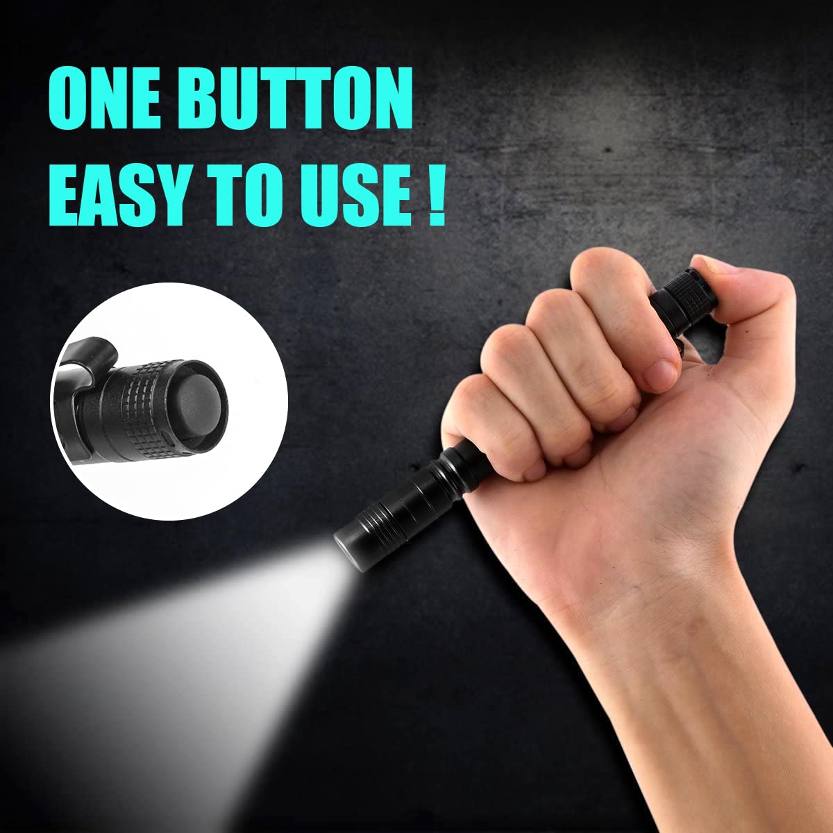 Portable Mini LED Pen Flashlig - Outdoor Camping Vehicle 评论和价格