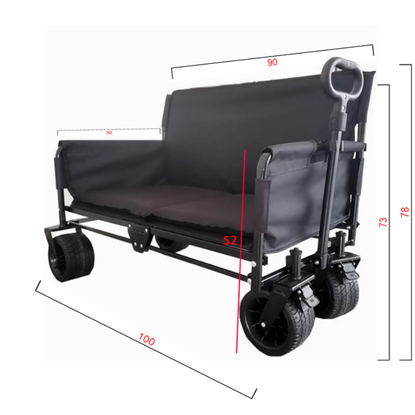 JXFT Multifunctional Four-Whee - Outdoor Camping Recliner 评论和价格