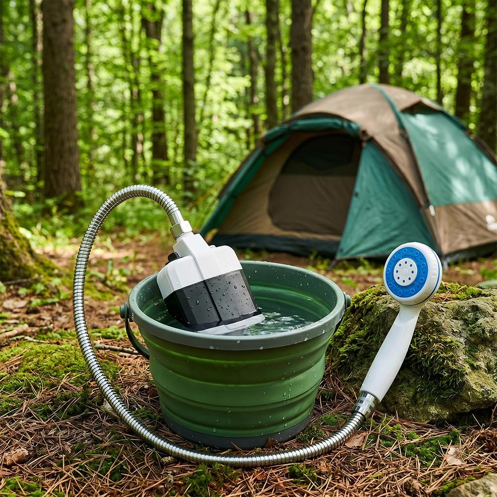 Outdoor Camp Shower Kit USB Re - Outdoor Camping Heater 评论和价格