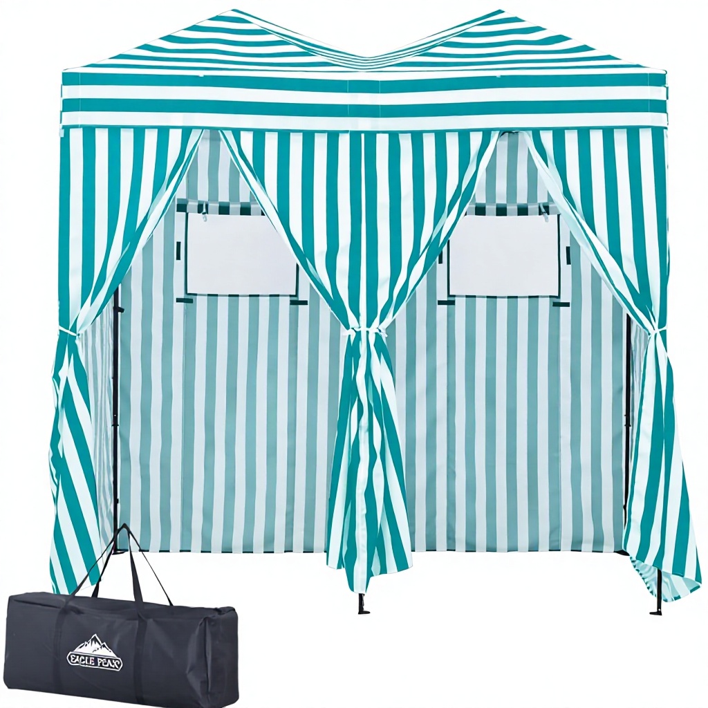 Outdoor Portable 2-Room Pop Ch - Outdoor Camping Tent 评论和价格