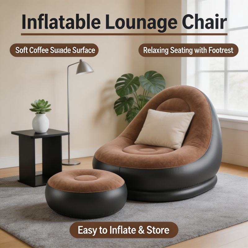 Lazy Couch Sofas Inflatable Ch - Outdoor Camping Recliner 评论和价格