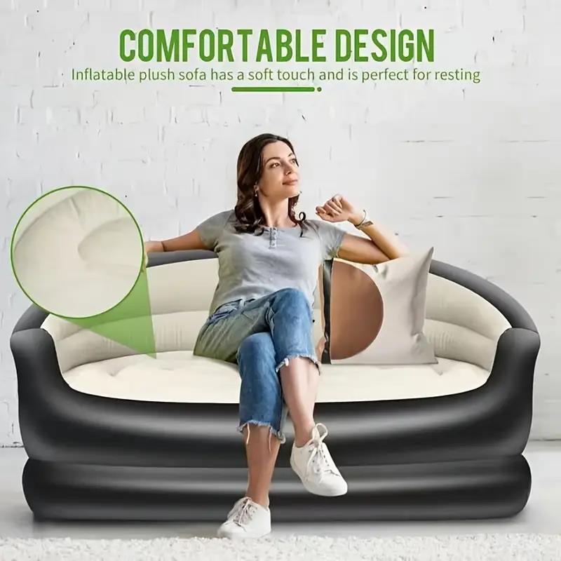 Outdoor Portable Inflatable Be - Outdoor Camping Recliner 评论和价格