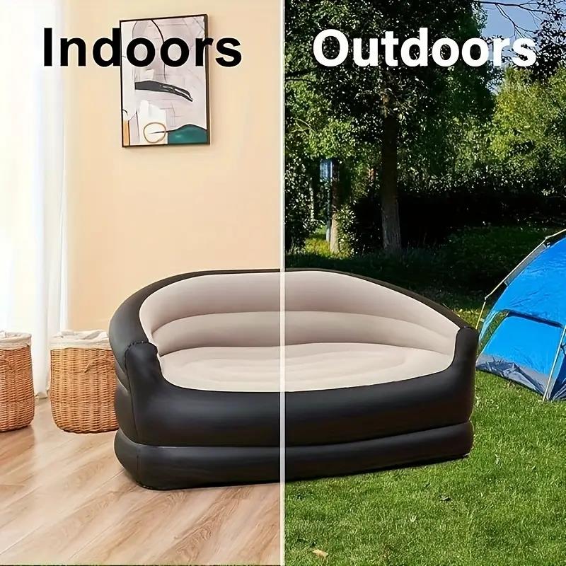 Outdoor Portable Inflatable Be - Outdoor Camping Recliner 评论和价格