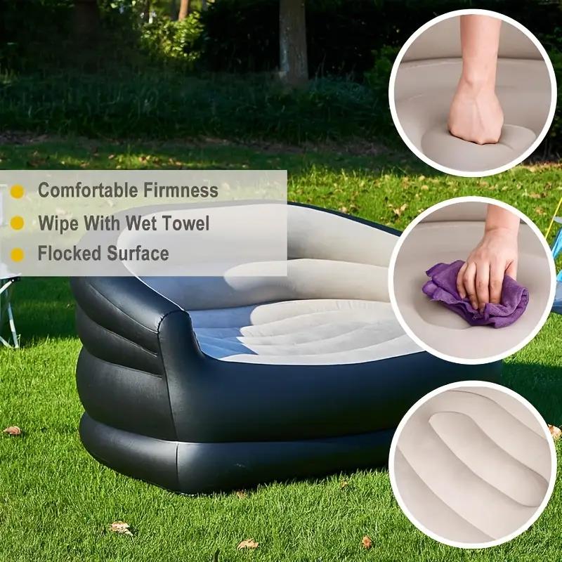 Outdoor Portable Inflatable Be - Outdoor Camping Recliner 评论和价格