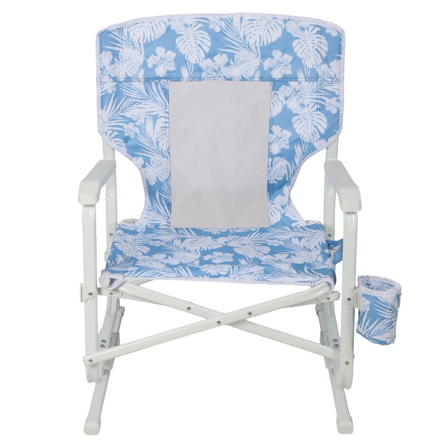 Mainstays Blue Low‑Sitting Bea - Outdoor Camping Rocker 评论和价格