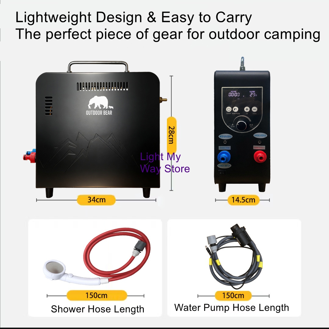 Outdoor Portable Gas Water Hea - Outdoor Camping Heater 评论和价格