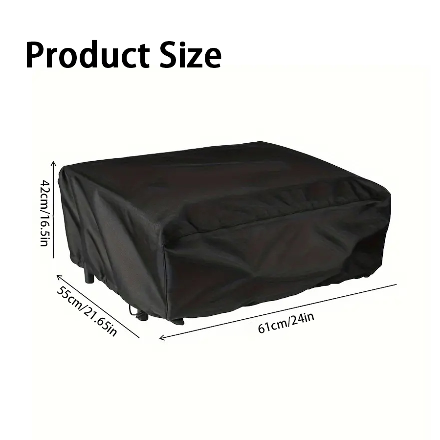 1pc Black Oven Protective Cove - Outdoor Camping Bbq 评论和价格