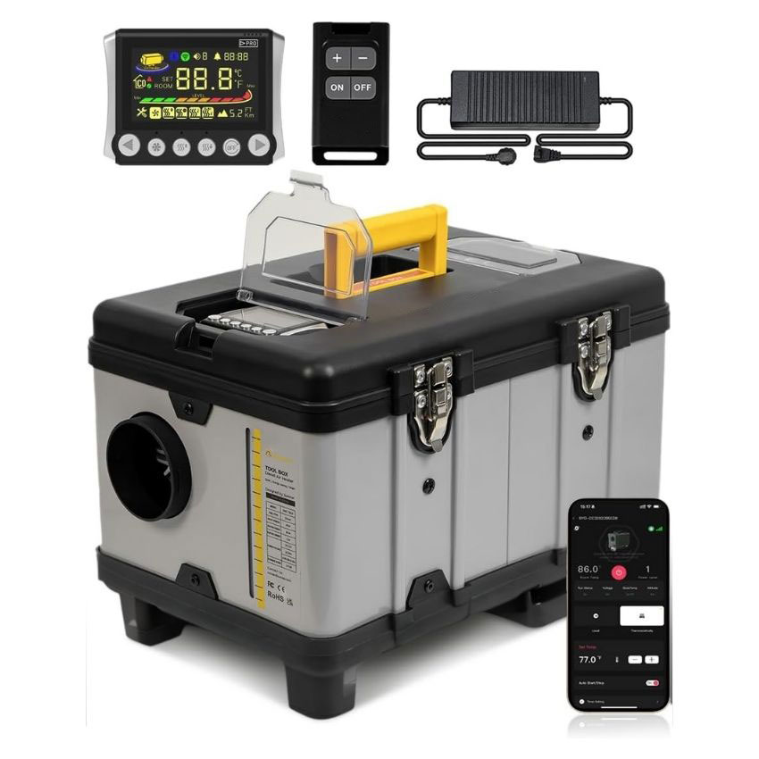 All In One 12V/24V 5KW Outdoor - Outdoor Camping Heater 评论和价格