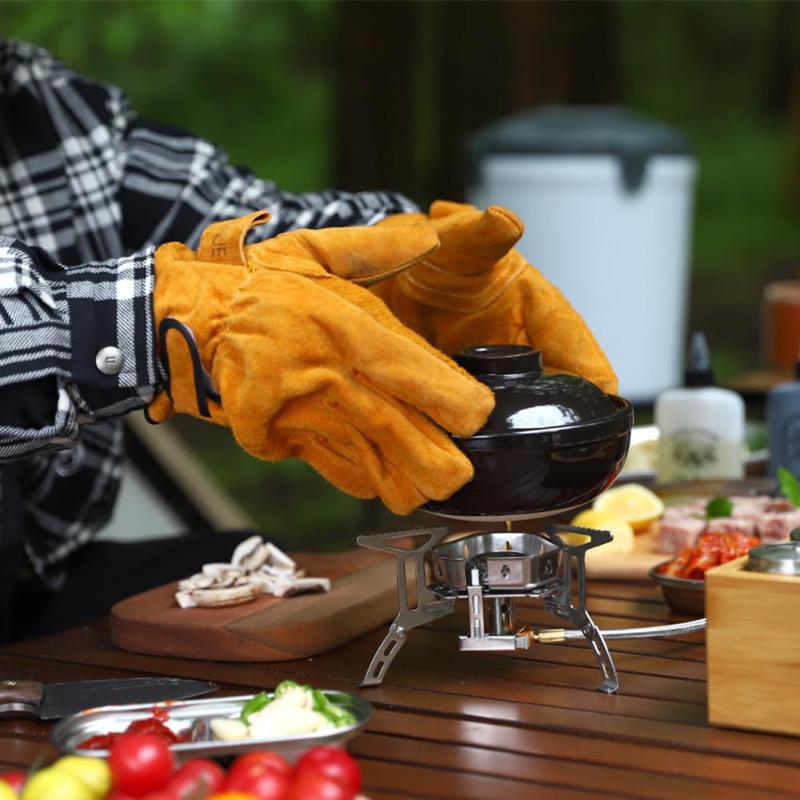 Outdoor BBQ Grilling Heatproof - Outdoor Camping Bbq 评论和价格