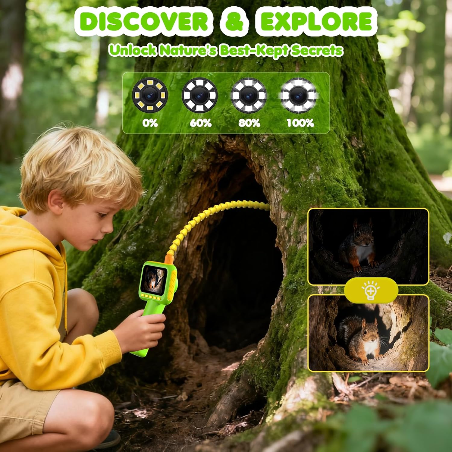 Endoscope for Kids, Borescope  - Outdoor Camping For Kids 评论和价格