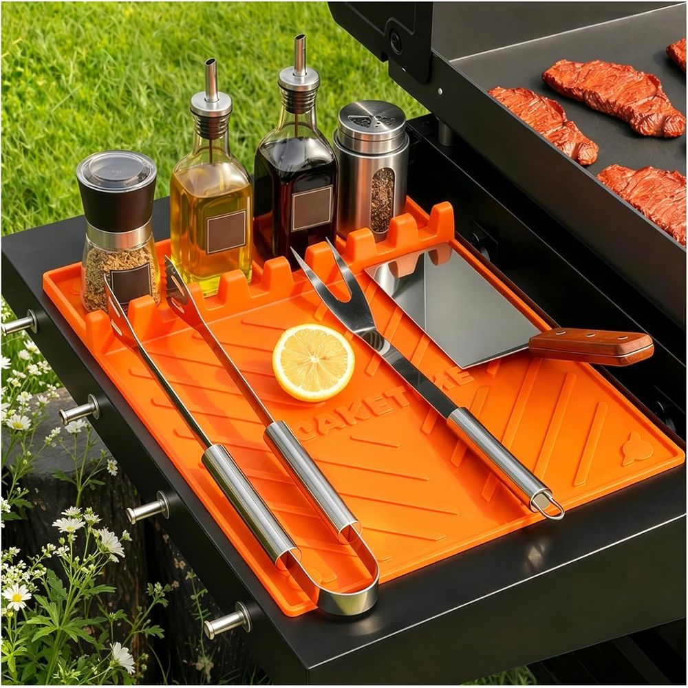 Silicone Grill Mats or Griddle - Outdoor Camping Bbq 评论和价格