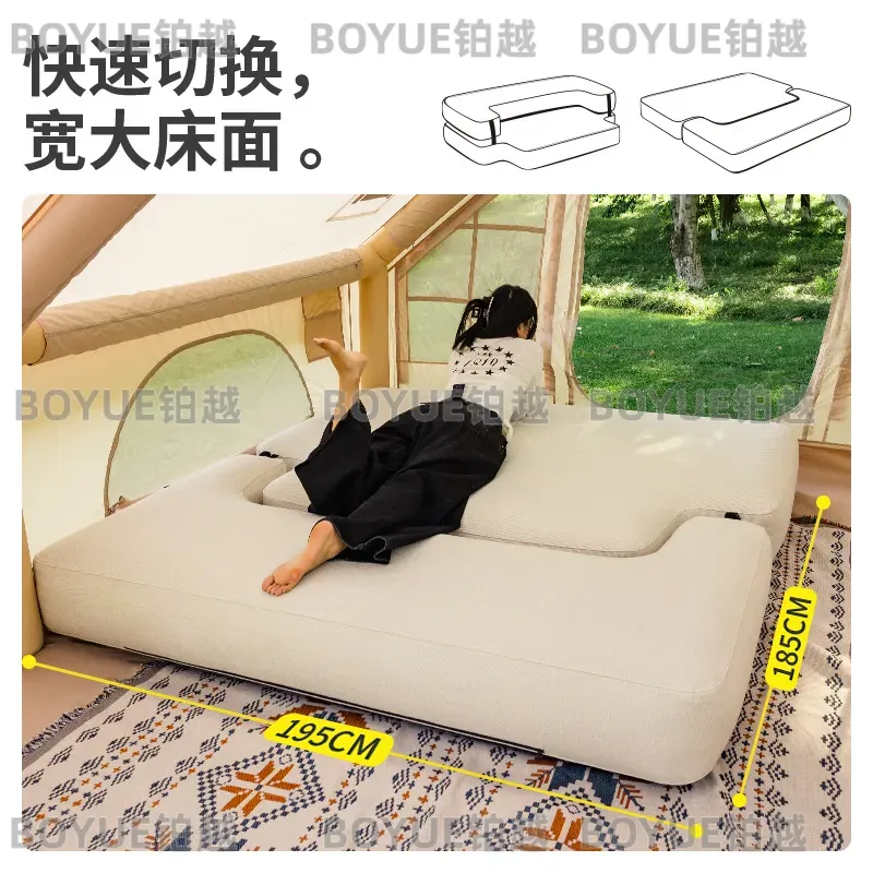 Outdoor Brushed Inflatable Sof - Outdoor Camping Recliner 评论和价格